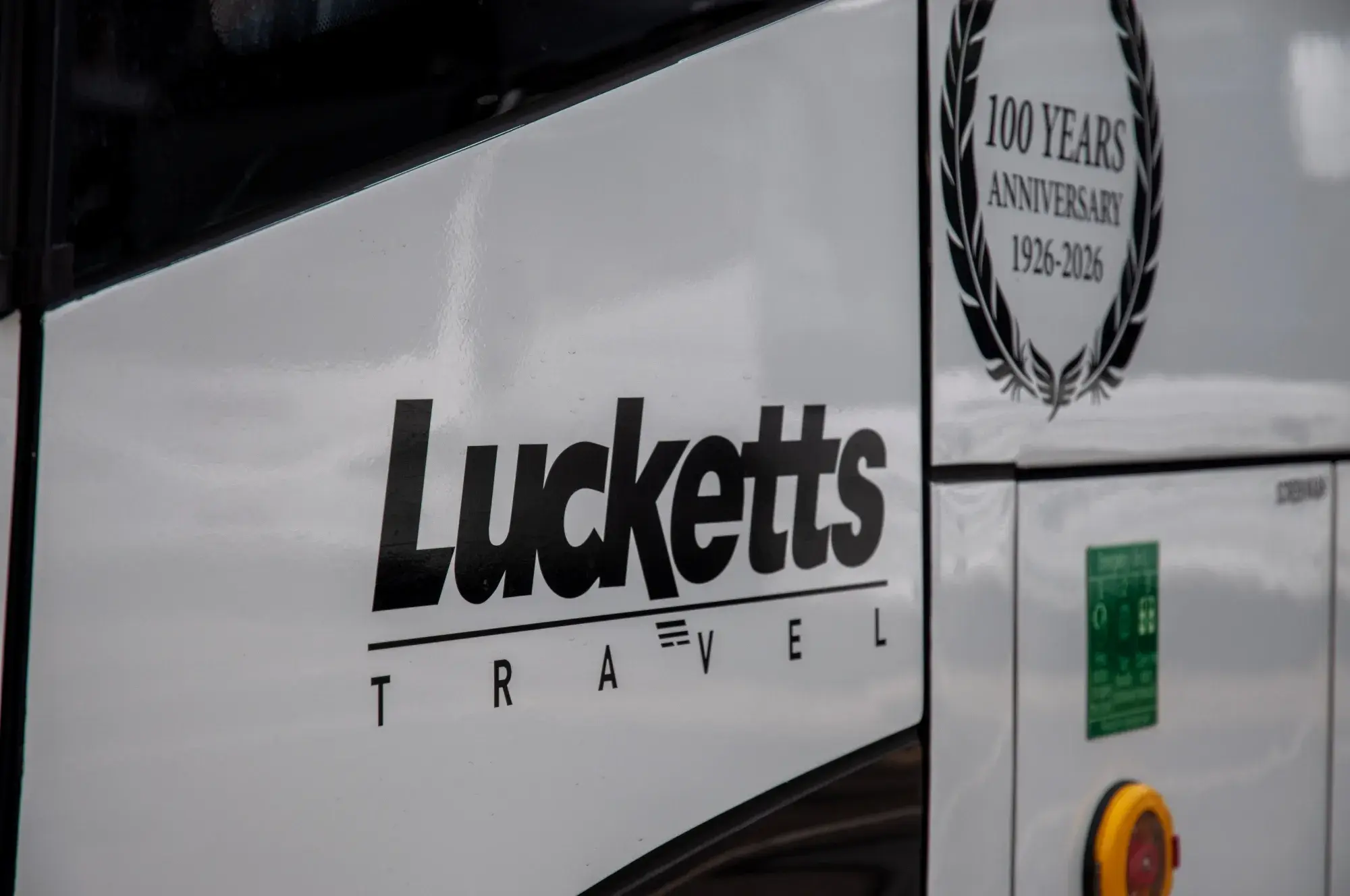 Lucketts Logo on Door