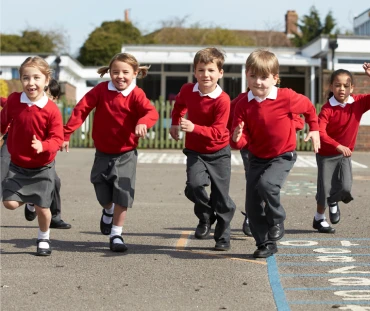 Kids at school